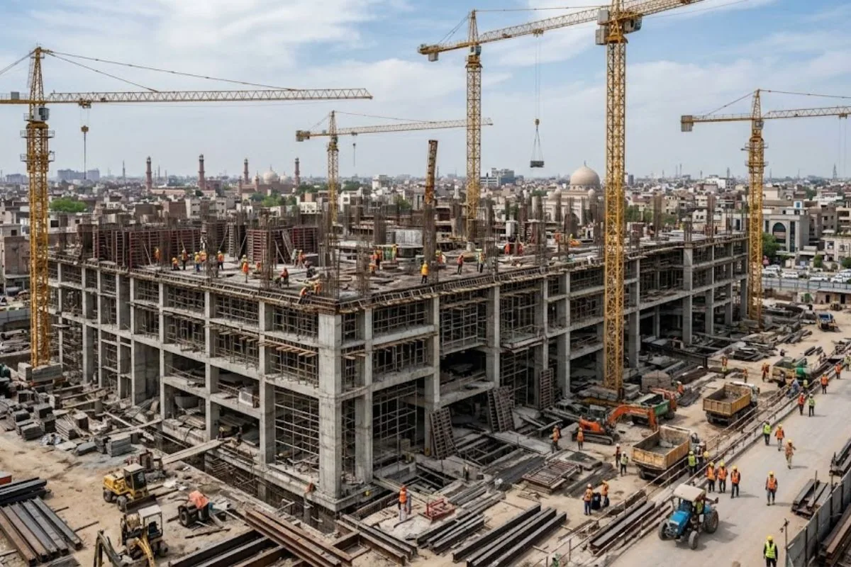 Construction company in NFC 2 (National Fertilizer Corporation Phase 2)