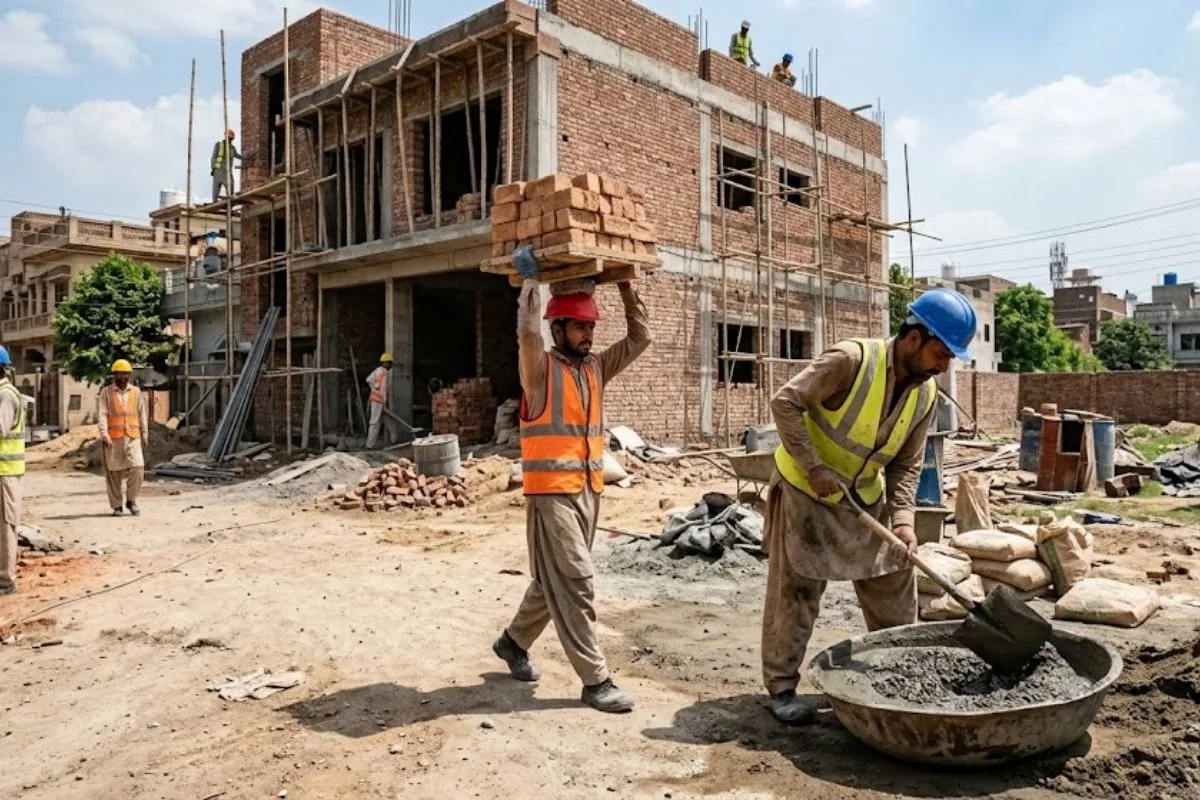 Labour Rate Construction Lahore