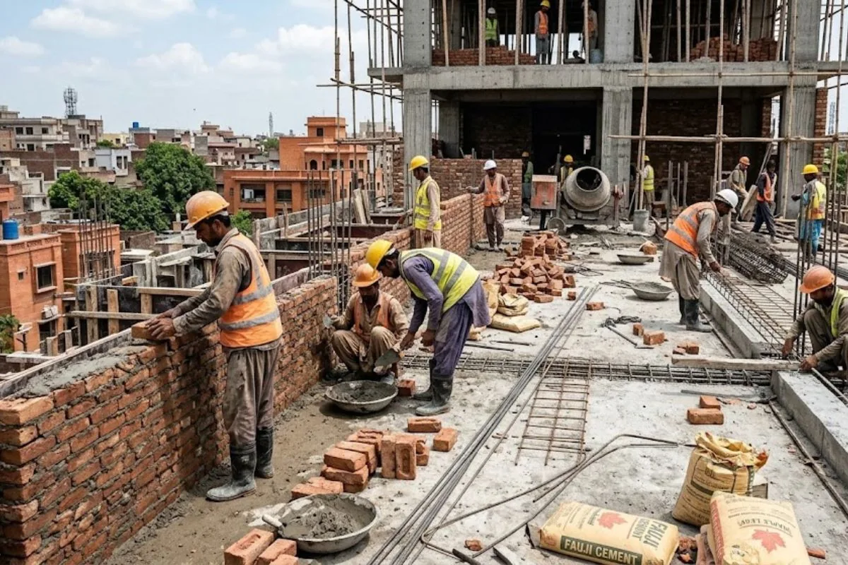Material and Labour Construction Lahore